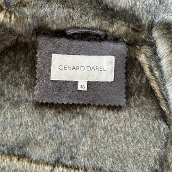 Gerard Darel faux leather Caban - Picture 3 of 5